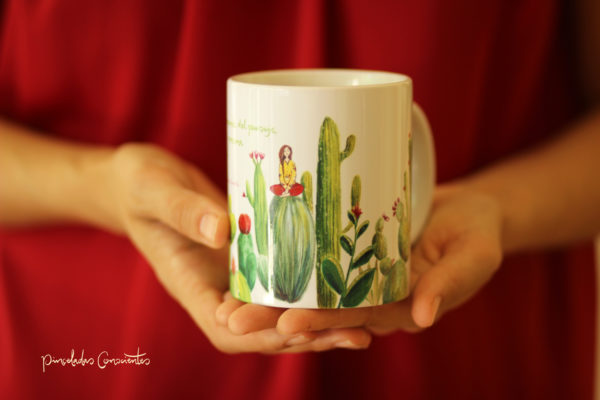 Taza cactus