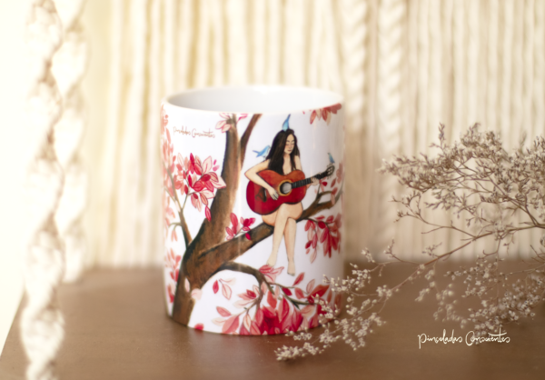 Taza guitarra
